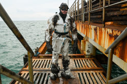 Seabed clean-up in Anapa, Russia