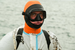 Seabed clean-up in Anapa, Russia