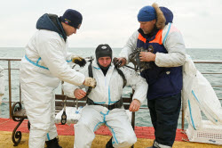 Seabed clean-up in Anapa, Russia
