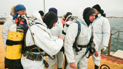 Seabed clean-up in Anapa, Russia