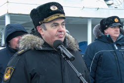 Russian nuclear-powered submarine Arkhangelsk arrives in Zaozyorsk