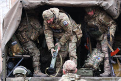 Российские военнослужащие на краснолиманском направлении СВО