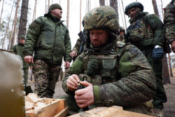 Российские военнослужащие на краснолиманском направлении СВО