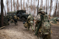 Российские военнослужащие на краснолиманском направлении СВО