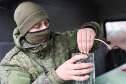 Российские военнослужащие на краснолиманском направлении СВО