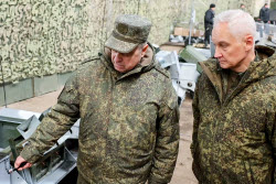 Russia's Defence Minister Belousov on inspection visit to South Group of Forces