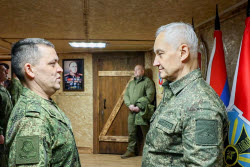Russia's Defence Minister Belousov on inspection visit to South Group of Forces