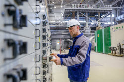 Работа экологической электростанции холдинга "РТ-Инвест" в Подмосковье
