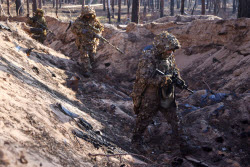 Russian snipers deployed in special military operation zone
