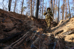 Russian snipers deployed in special military operation zone