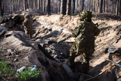 Russian snipers deployed in special military operation zone