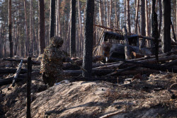 Russian snipers deployed in special military operation zone