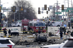 APTOPIX Philadelphia Small Plane Crash.