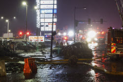 APTOPIX Philadelphia Small Plane Crash.