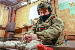 Работа расчета разведывательного БПЛА "Мерлин-ВР" в Херсонской области 