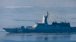 Russian Navy Pacific fleet ships leave Vladivostok