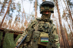 Russian tank crew deployed in zone of special military operation