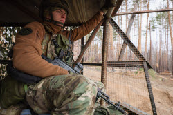 Russian tank crew deployed in zone of special military operation