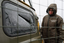 Russian military medical evacuation vehicles with enhanced protection