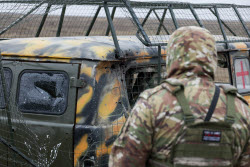 Medical evacuation vehicles with enhanced protection undergo trials in southwest Russia