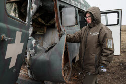Medical evacuation vehicles with enhanced protection undergo trials in southwest Russia