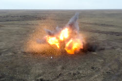 Medical evacuation vehicles with enhanced protection undergo trials in southwest Russia