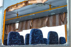 School bus attacked in Zaporozhye Region, Russia