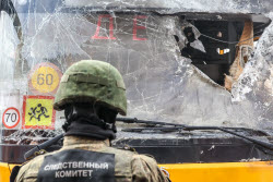 (+ВИДЕО) Атака ВСУ на школьный автобус в Запорожской области