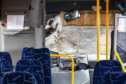 School bus attacked in Zaporozhye Region, Russia