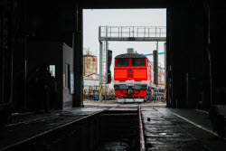 Работа локомотиворемонтного завода в Уссурийске