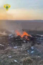 Light-engine plane crashes in Moscow Region