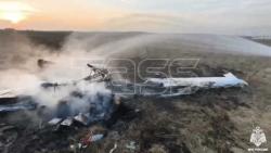 VIDEO. Light-engine plane crashes in Moscow Region