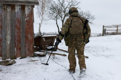Sappers deployed in Kursk Region