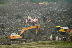 Rescue Efforts Ramp Up After Landslide Hit Sichuan Village