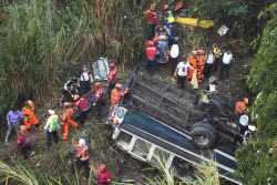 Guatemala Bus Crash.