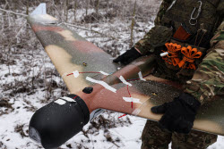 Deployment of Lancet loitering munition in Kursk Region