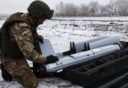 Deployment of Lancet loitering munition in Kursk Region