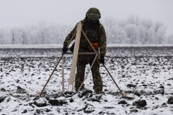 Deployment of Lancet loitering munition in Kursk Region