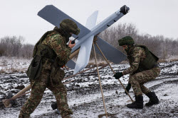 Deployment of Lancet loitering munition in Kursk Region