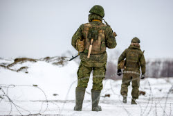Russian assault units training in Lugansk People's Republic