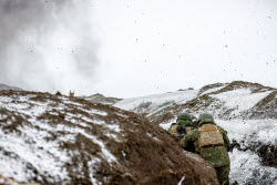 Russian assault units training in Lugansk People's Republic