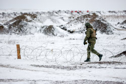 Russian assault units training in Lugansk People's Republic