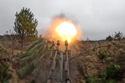 ZU-23-2 anti-aircraft cannon deployed in special military operation zone