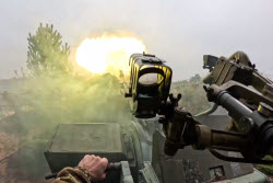 ZU-23-2 anti-aircraft cannon deployed in special military operation zone