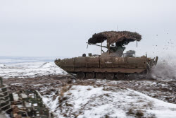 Russian tank crews undergo combat training in Lugansk People's Republic