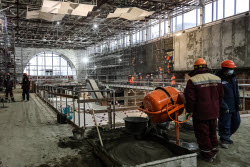 Реконструкция Ленинградского вокзала в Москве