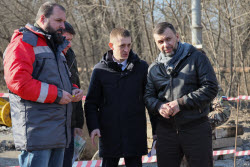 Ремонт моста в Макеевке