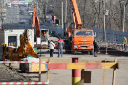 Ремонт моста в Макеевке