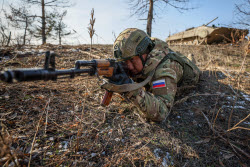Russian assault teams undergo training in Lugansk People's Republic
