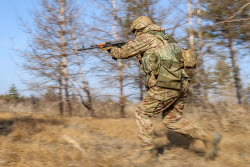 Russian assault teams undergo training in Lugansk People's Republic